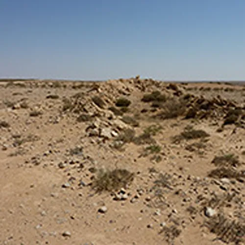 Tank position beside the Tobruk Bypass Road, near Ed Duda